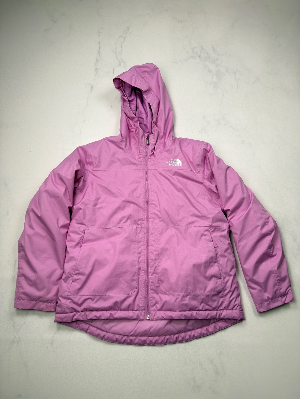 The North Face Hooded Jacket Puffer WarmPink - Girls XXL
